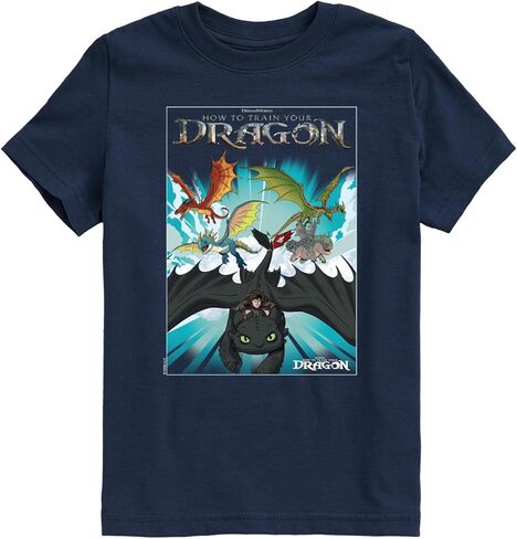 How to Train Your Dragon - Dragon Poster - Youth Short Sleeve Graphic T-Shirt in Saudi Arabia