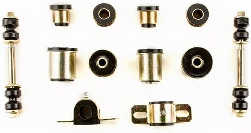 Black Poly Front Suspension Bushing Set Polyurethane Steel Sway Bar and Links Control Arm Bushings for Olds for Cutlass 1964-1965,for Olds 442 1964-1965 KIt or Single 901-81950 in Kuwait