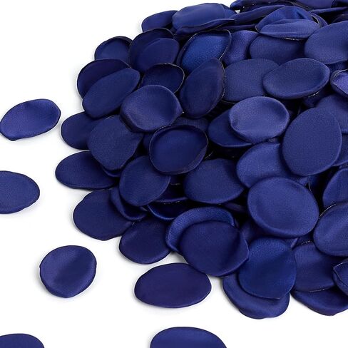 SITUMEIZI 400PCS Fake Red Rose Petals Artificial Silk Flower Red Petals for Wedding for Her Set Romantic Night, Valentine's Day, Proposal Anniversary Decorations in Kuwait