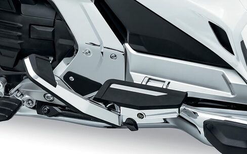 ألواح أرضية Kuryakyn 6760 Omni Passenger لدراجات نارية Honda Gold Wing 2018-2021، كروم in Saudi Arabia