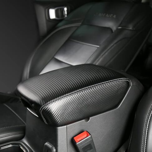 غطاء وحدة التحكم المركزية CZCGYDY، غطاء مسند ذراع جلدي لسيارة Jeep Wrangler JL JLU 2018-2023 Jeep Gladiator JT Truck 2020-2023 (ليس لـ JK/JKU)، مضاد للخدش، مقاوم للتآكل in Kuwait