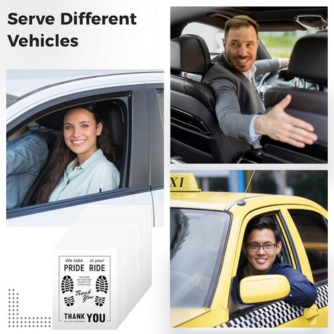 500 Pcs Paper Floor Mats for Cars - 20×16" Disposable Paper Automotive Floor Protectors, Auto Vehicles Floor Covers with Footprint Words, White Floor Pads for Cars in Saudi Arabia