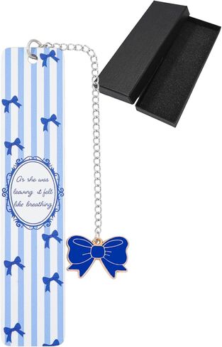 القوس الوردي المعادن المرجعية هدية سلسلة فضية قلادة مع القوس للنساء هدية عيد الميلاد كتاب عاشق كتاب الملحقات اللوازم المدرسية القرطاسية المكتبية (القوس الوردي) in Kuwait