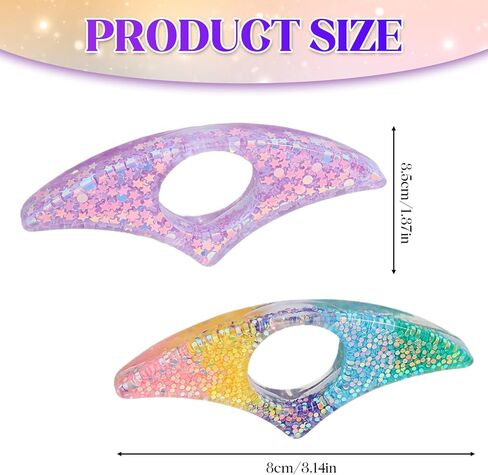 2 Pcs Rhinestones Thumb Book Page Holder, Thumb Bookmark for Reading, Glitter Diamond Dotting Book Opener Holder Thumb, Gifts for Bookworm, Readers, Literary, Teachers in Saudi Arabia