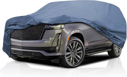Supreme Full Car Cover - Semi Custom Fit for Cadillac Escalade 2021-present SUV 4-Door | All-Weather Protection: Waterproof, Dustproof, Windproof, UV-Resistant in Kuwait