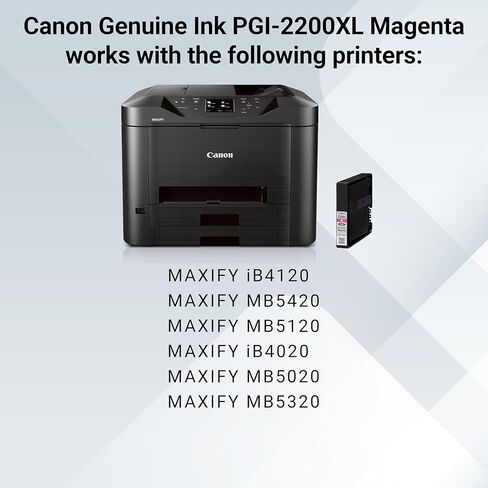 خزان الحبر الأرجواني PGI-2200XL من Canon متوافق مع IB4120، MB5420، MB5120، IB4020، MB5020، MB5320 in Saudi Arabia