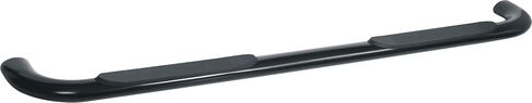 TrailFX Nerf Bar خطوات جانبية تناسب شيفروليه سيلفرادو 1500 Crew Cab 2007-2018 فولاذ مطلي بمسحوق أسود 3 بوصات مستديرة منحنية مجموعة من لوحتي تشغيل لوحة الروك جبل TrailFX A0034B in Saudi Arabia