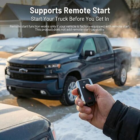 استبدال مفتاح فوب، دخول بدون مفتاح تشغيل عن بعد 315 ميجاهرتز متوافق مع 2015-2021 سيلفرادو 1500 سييرا كانيون كولورادو جي إم سي/تشيفي FCCID M3N32337100، مجموعة واحدة in Kuwait