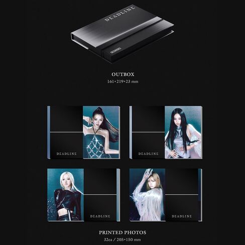 BLACKPINK [الموعد النهائي للألبوم المصغر الثالث] (الإصدار الرمادي) + مجموعة 3 بطاقات فوتوغرافية إضافية in Kuwait