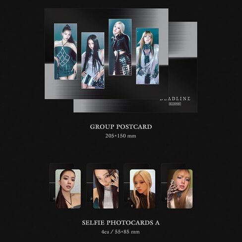 BLACKPINK [الموعد النهائي للألبوم المصغر الثالث] (الإصدار الرمادي) + مجموعة 3 بطاقات فوتوغرافية إضافية in Kuwait