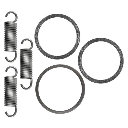 Caltric Muffler Pipe Gaskets and Springs Compatible with Can-am Bombardier DS650 Baja X 2000-2007 in Saudi Arabia