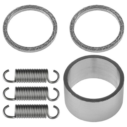 Caltric Muffler Pipe Gaskets and Springs Compatible with Can-am Bombardier DS650 Baja X 2000-2007 in Saudi Arabia