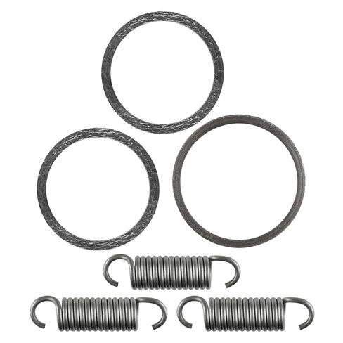 Caltric Muffler Pipe Gaskets and Springs Compatible with Can-am Bombardier DS650 Baja X 2000-2007 in Saudi Arabia