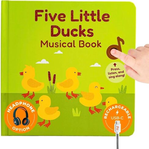Cali's Books Humpty Dumpty Book for Children with 6 Favorite Nursery Rhymes: Finger Family, Row Row Row Your Boat, and More! Musical Book for Toddlers 1-3 in Saudi Arabia