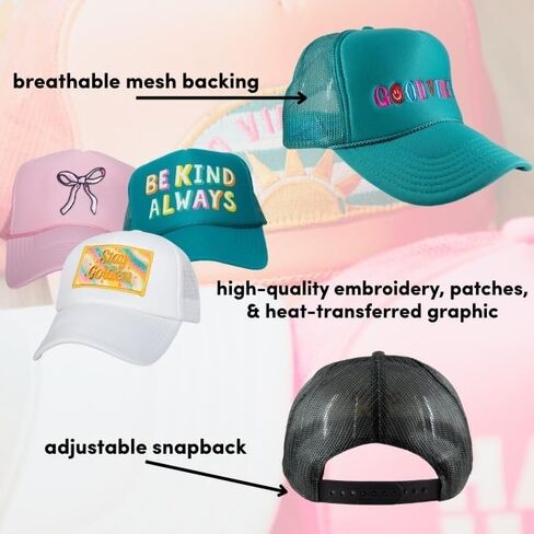 KATYDID Drinking Buddies Decal Foam Trucker Hat in Kuwait