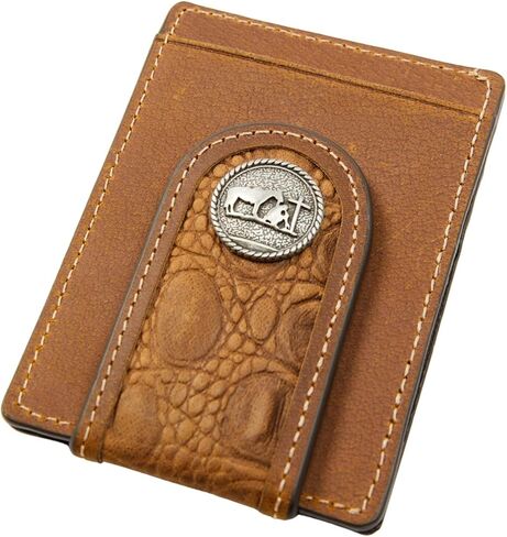 Cody James Men's Crocodile Embossed Money Clip Wallet - CJAFA23WT3 One Size in Saudi Arabia