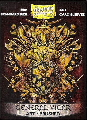 أكمام Dragon Shield - إصدار محدود غير لامع مزدوج الفن: Wood Dragon 100 CT - أكمام بطاقات - ناعمة وصعبة - متوافقة مع بطاقات Pokémon وMagic The Gathering وDigimon MTG TCG OCG وبطاقات الهوكي in Saudi Arabia
