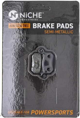 NICHE Brake Pad Set for Husqvarna CR50 SM50 KTM 50 65 45113030000 Front Rear Semi-Metallic 2 Pack in Saudi Arabia