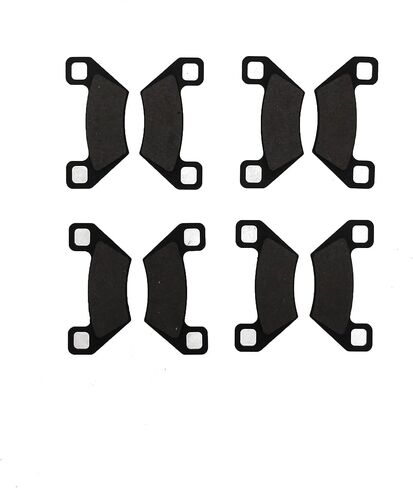 2017 Arctic Cat 700 HDX Crew XT Front & Rear Semi-Metallic UTV Brake Pads in Saudi Arabia