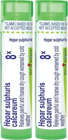 Boiron Hepar Sulph Calc 8X, Tube of 80 Pellets in Kuwait