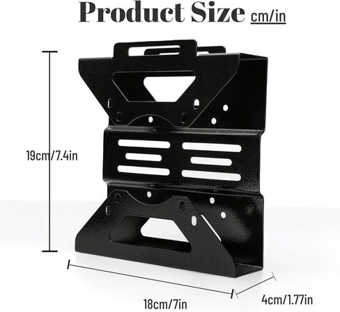 OptiPlex Micro Form Factor Mount – Universal VESA Wall Mount, Under Desk Mount & Monitor Stand for Dell MFF 7050 7080 5070 7020 3000 7060 7090 7010 3050 3060 3040 9020 & More in Saudi Arabia