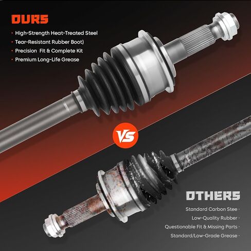 مجموعة عمود المحور السيرة الذاتية الأمامية تناسب تويوتا سيكويا تندرا 4.7L 2001-2007، لتندرا 3.4L 2000-2004، لتندرا 4.0L 2005-2006، 2 قطعة in Kuwait