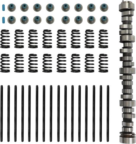 5.3L Sloppy Mechanics Stage 2 Camshaft Lifters Kit & Full Head Gasket Set w/Timing Chain Kit & Oil Pump Compatible with GM Chevy LS1 4.8L 5.3L 5.7L 6.0L 6.2L LS +7.400 V8 12499225 E1840P M295 in Saudi Arabia
