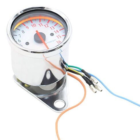 Riloer Bicycle Tachometer Cycle Bike Computer, 12V Digital Gauge Motorcycle 16000 RPM Tachometer Universal, Motorcycle Mechanical Tachometer Gauge in Saudi Arabia
