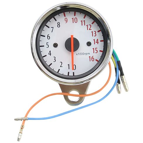 Riloer Bicycle Tachometer Cycle Bike Computer, 12V Digital Gauge Motorcycle 16000 RPM Tachometer Universal, Motorcycle Mechanical Tachometer Gauge in Saudi Arabia