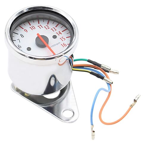 Riloer Bicycle Tachometer Cycle Bike Computer, 12V Digital Gauge Motorcycle 16000 RPM Tachometer Universal, Motorcycle Mechanical Tachometer Gauge in Saudi Arabia