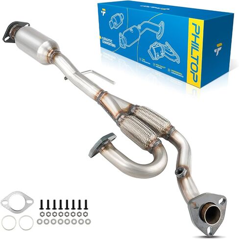 PHILTOP Rear Catalytic Converter Kit Replacement For 2004-2006 Maxima 3.5L, 2004-2009 Quest 3.5L, 2005-2006 Altima 3.5L Replace 54686, 642244, 40578 Direct-Fit Automatic 5-Speeds (EPA Compliant) in Saudi Arabia