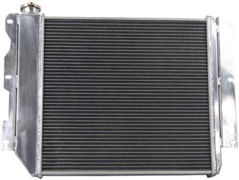ALLOYWORKS 3 Row Aluminum Radiator + Shroud Fan + Relay for Jeep Wrangler TJ YJ CHEVY V8 Conversion (w/FAN SROUD) in Saudi Arabia