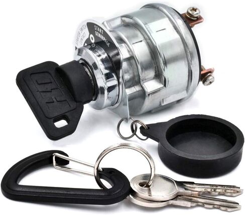 HD Switch Ignition Key Starter Switch Assembly Replaces Kubota Engine D600, D850, D950, D905, D1005, D1105 V1305 Includes 3 Keys in Saudi Arabia