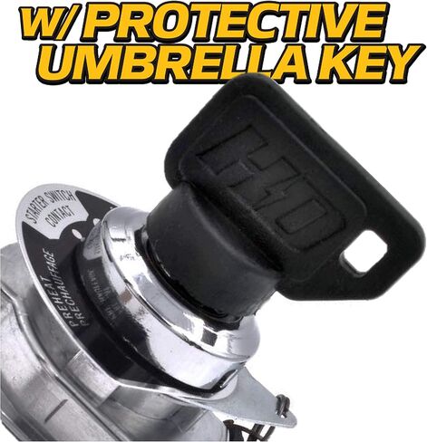 HD Switch Ignition Key Starter Switch Assembly Replaces Kubota Engine D600, D850, D950, D905, D1005, D1105 V1305 Includes 3 Keys in Saudi Arabia