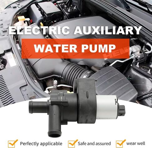 55056340AA Electric Auxiliary Water Pump, Replacement for Dodge Durango 3.7L 4.7L 5.7L 2004-2007, Replaces 5W6002 89022 SK902063 in Saudi Arabia