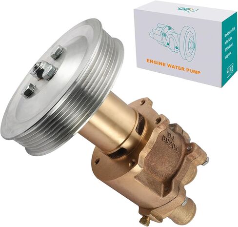 46-807151A9 46-72774A86 Water Pump For Mercruiser Bravo 4.3L 5.0L 5.7L 6.2L 7.4L 8.2L with Serpentine Belt Pulley Sterndrive Engine in Saudi Arabia