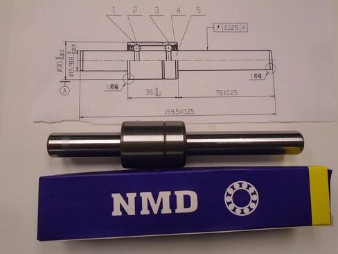 NMD 885586 محمل مضخة مياه بعمود متكامل W8 in Kuwait