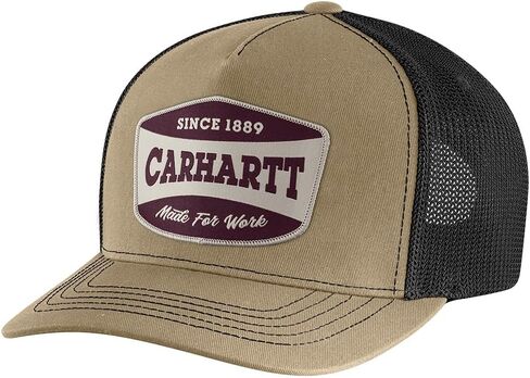 Carhartt Men's Canvas Mesh-Back Patch Cap in Saudi Arabia