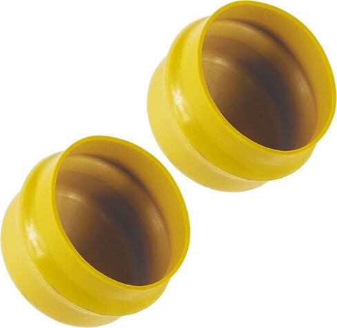 Caltric 2 Wheel Dust Cap Compatible with John Deere D155 D160 D170 E100 E110 E120 E130 E140 M143338 in Saudi Arabia
