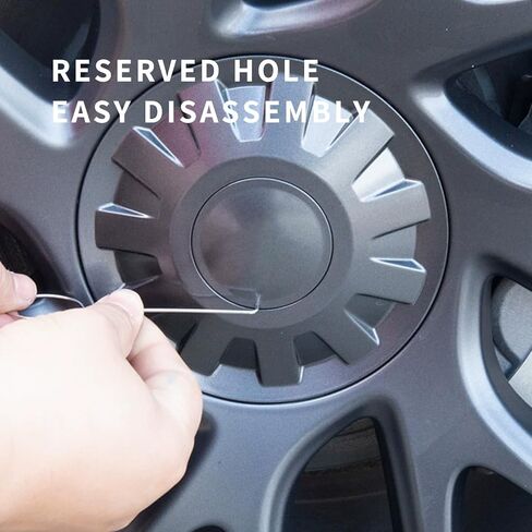 Wheel Center Cap for Tesla Model 3 2024 2025 2026 Highland Wheel Hub Caps Wheel Center Cover Model 3 Same Color with The Orginal Color 4 Pack in Saudi Arabia