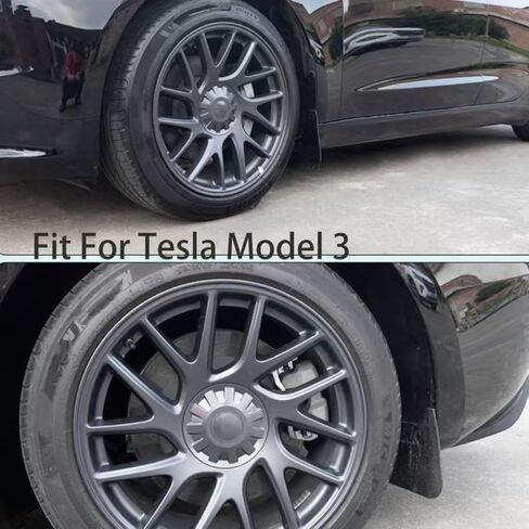 Wheel Center Cap for Tesla Model 3 2024 2025 2026 Highland Wheel Hub Caps Wheel Center Cover Model 3 Same Color with The Orginal Color 4 Pack in Saudi Arabia