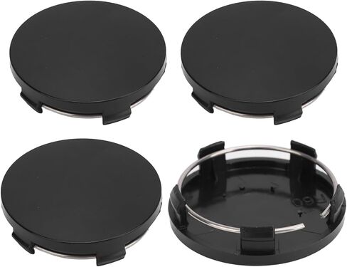4pcs Wheel Center Cap Kit for Jeep Wrangler JL 2018-2024 Unlimited 4-Door Sahara Willys Rubicon, Waterproof Wheel Cover Center Emblem ABS Snap-in Vehicle Rim Hub Caps,58MM in Kuwait