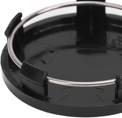 4pcs Wheel Center Cap Kit for Jeep Wrangler JL 2018-2024 Unlimited 4-Door Sahara Willys Rubicon, Waterproof Wheel Cover Center Emblem ABS Snap-in Vehicle Rim Hub Caps,58MM in Kuwait