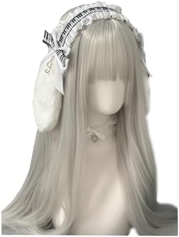 Jirai kei Lolita Style Mini Top Hat Music Note Piano Key Dot Bow Headpiece Gothic Punk Hair Accessory in Saudi Arabia