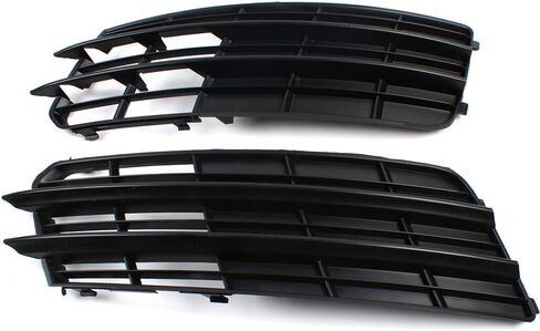 Fog Light Cover for Audi A7 2011-2014 3.0L,Front Bumper Fog Lamp Grille Replacement Parts 4G8807681 4G8807682,Black ABS Left and Right Covers in Kuwait