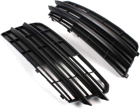 Fog Light Cover for Audi A7 2011-2014 3.0L,Front Bumper Fog Lamp Grille Replacement Parts 4G8807681 4G8807682,Black ABS Left and Right Covers in Kuwait