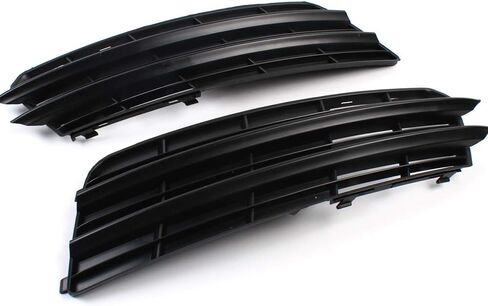 Fog Light Cover for Audi A7 2011-2014 3.0L,Front Bumper Fog Lamp Grille Replacement Parts 4G8807681 4G8807682,Black ABS Left and Right Covers in Kuwait