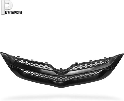 Perfit Liner New Front Black Grille Grill Replacement Without emblem provision Compatible With 2007-2008 Yaris S/Base Fits TO1200294 531110D901 in Saudi Arabia
