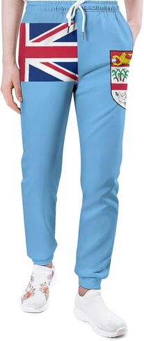 Mens Pants Lightweight Sweatpants Dominican Flag Casual Jogger Pants Soft Sports Pants for Running Workout in Saudi Arabia
