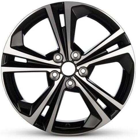 عجلة ألومنيوم بديلة مباشرة مقاس 18x7.5 بوصة OEM - Recond لـ 2020-2023 Nissan Sentra 5-114.3mm أسود 18 بوصة حافة 403006LB3B in Saudi Arabia